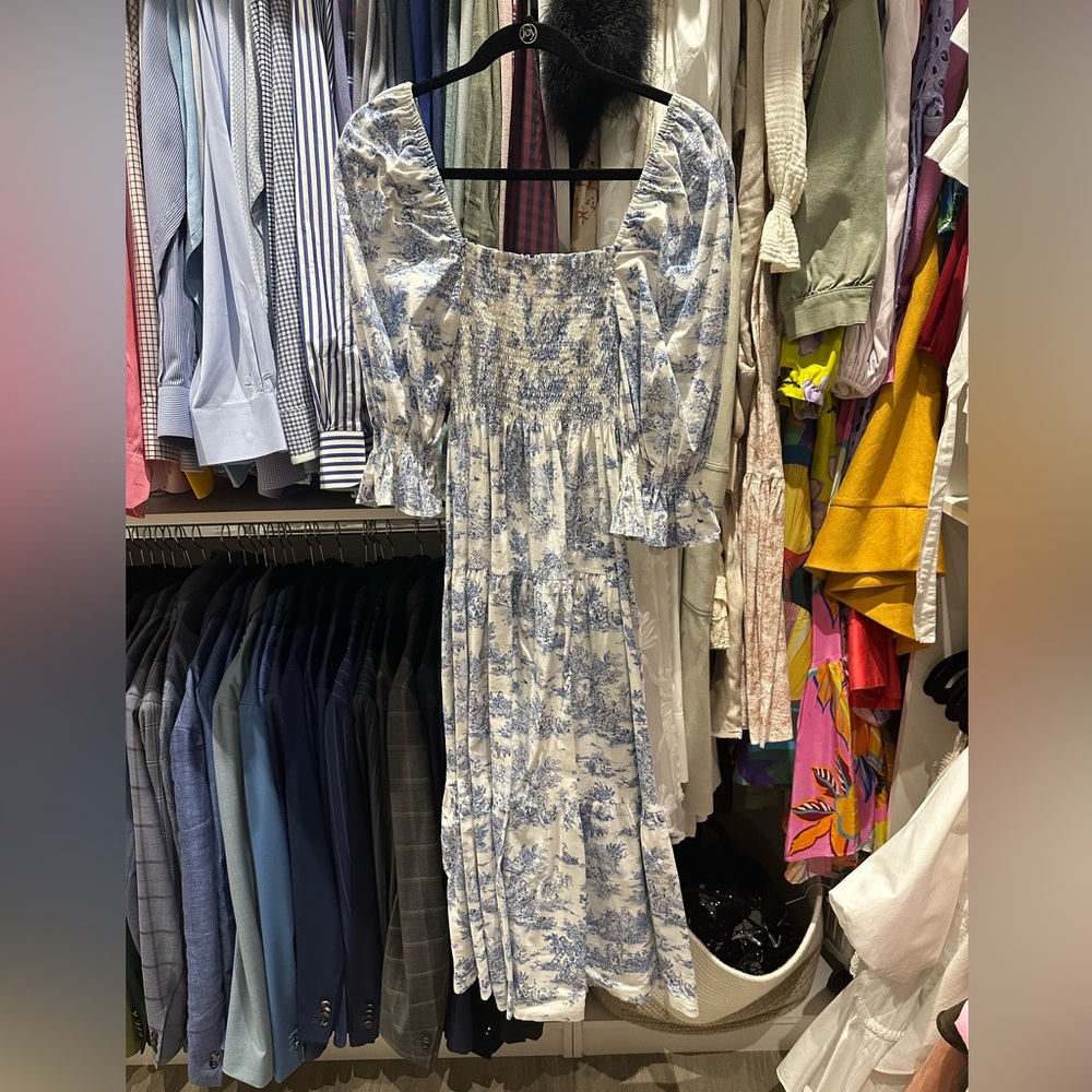 Nothing fits but dress OS worn once